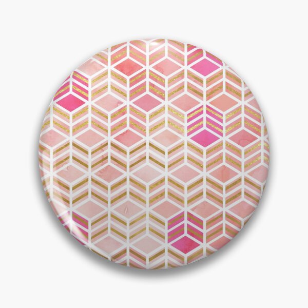 Item preview, TAKE THE CAKE CORAL HEXAGON GEOMETRIC designed and sold by SunlightStudios.