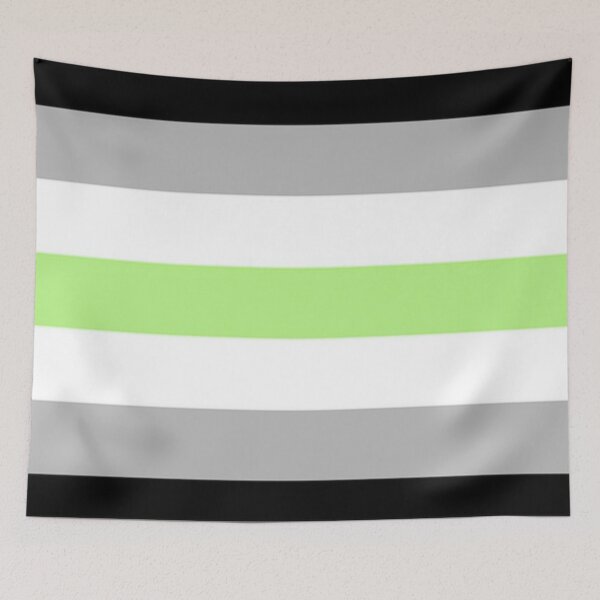 Item preview, LGBTQ+ Agender Fluid Flag designed and sold by onlymerch.