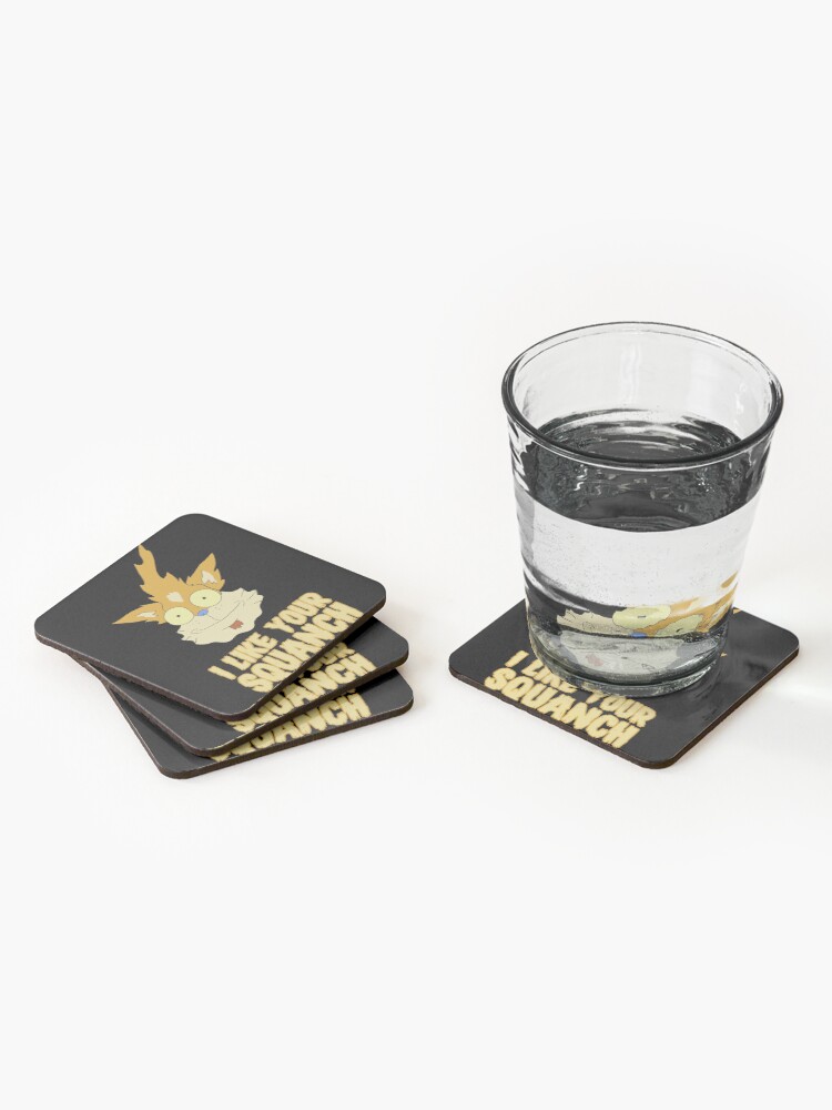 Alternate view of Squanchy - Rick and Morty Coasters (Set of 4)