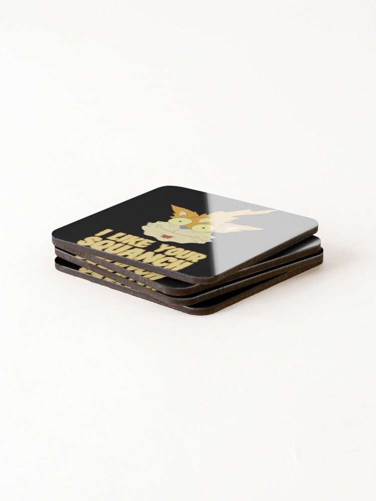 Alternate view of Squanchy - Rick and Morty Coasters (Set of 4)