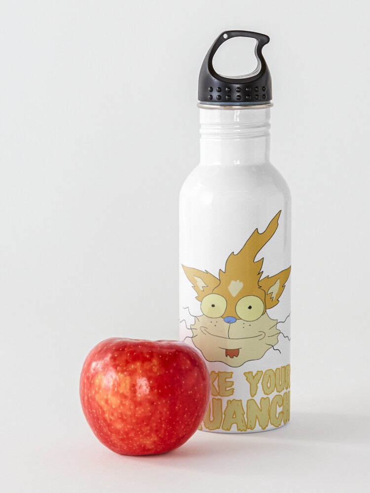 Alternate view of Squanchy - Rick and Morty Water Bottle