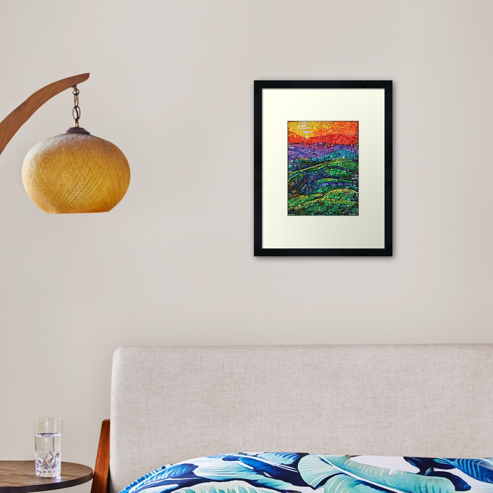 Item preview, Framed Art Print designed and sold by hilarystoyart.