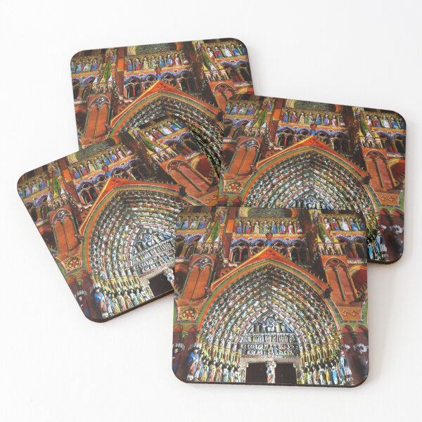 Item preview, Amiens colourful cathedral designed and sold by Ann Biddlecombe.