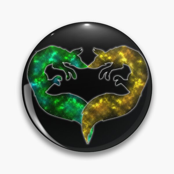 Item preview, Forever & Always Foxes - Galaxy - Green & Yellow designed and sold by Katrina Montgomery.