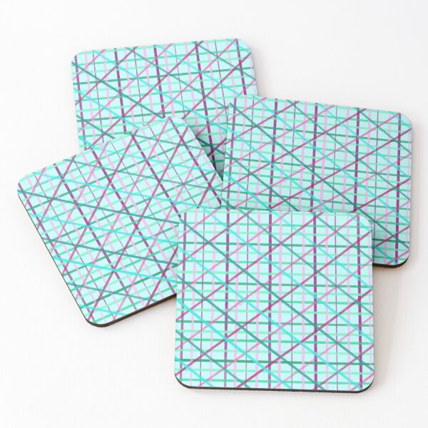 Item preview, Blue and Rose Checkered Pattern designed and sold by ALifeSavored.