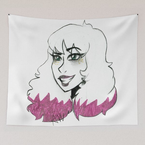 Item preview, Pink hair designed and sold by UnicornDaya.