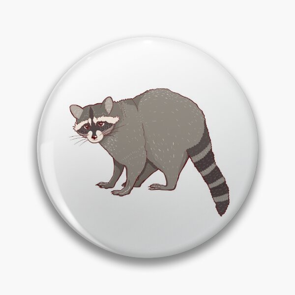 Item preview, Gray cute raccoon designed and sold by Elsbet.