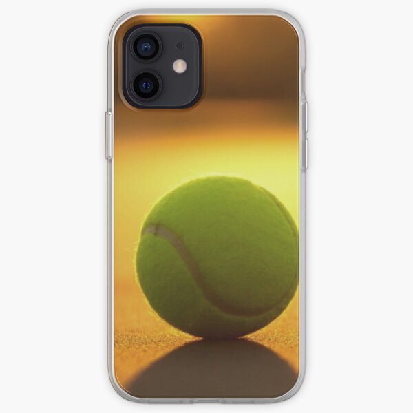 Balle de tennis court de tennis Coque souple iPhone