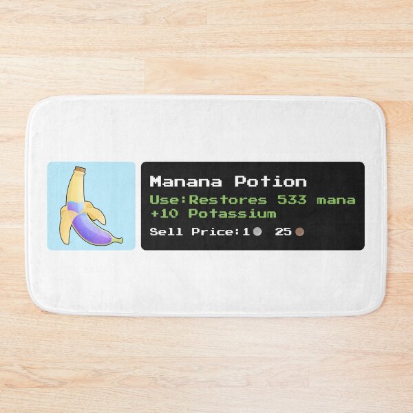 Item preview, Manana Banana Mana Potion designed and sold by animinimal.