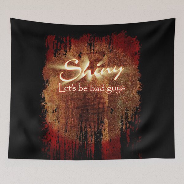 Item preview, Shiny - Lets Be Bad Guys designed and sold by Happy-Llama-Art.