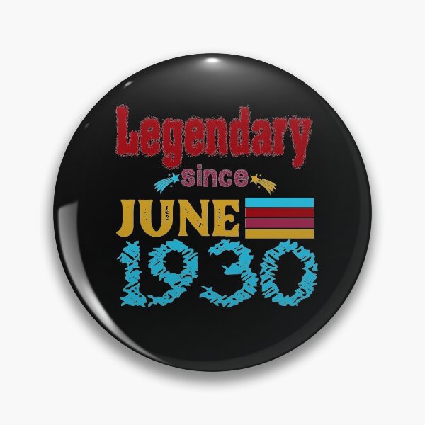 Item preview, Legendary Since June 1930: Funny 90th Birthday Gift Idea. designed and sold by cutitoutsir.