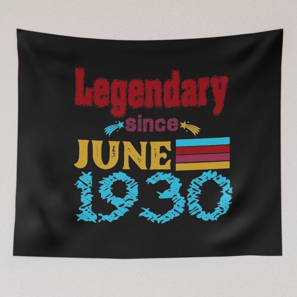Item preview, Legendary Since June 1930: Funny 90th Birthday Gift Idea. designed and sold by cutitoutsir.