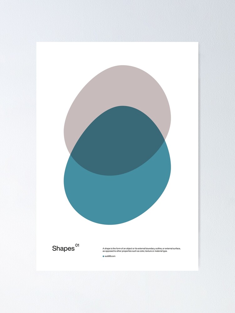 Alternate view of Shapes 01 Poster