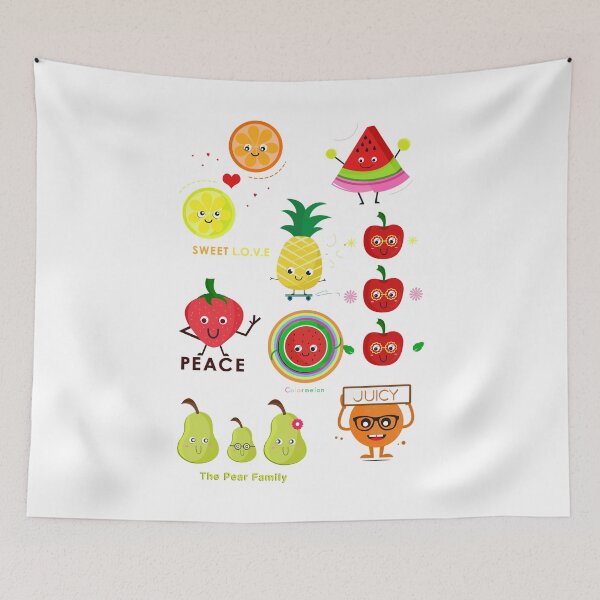 Item preview, Fruit sport banana strawberry grape carrot melon designed and sold by NeXore.