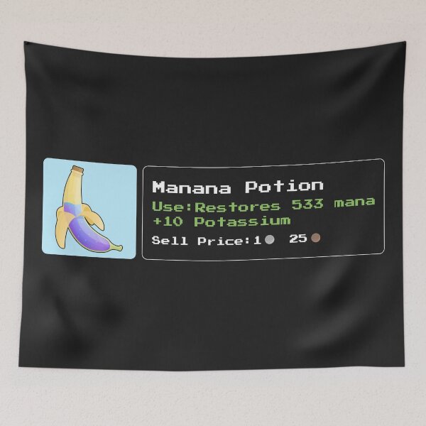 Item preview, Manana Banana Mana Potion 2 designed and sold by animinimal.