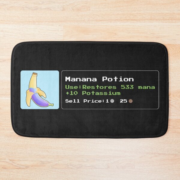 Item preview, Manana Banana Mana Potion 2 designed and sold by animinimal.