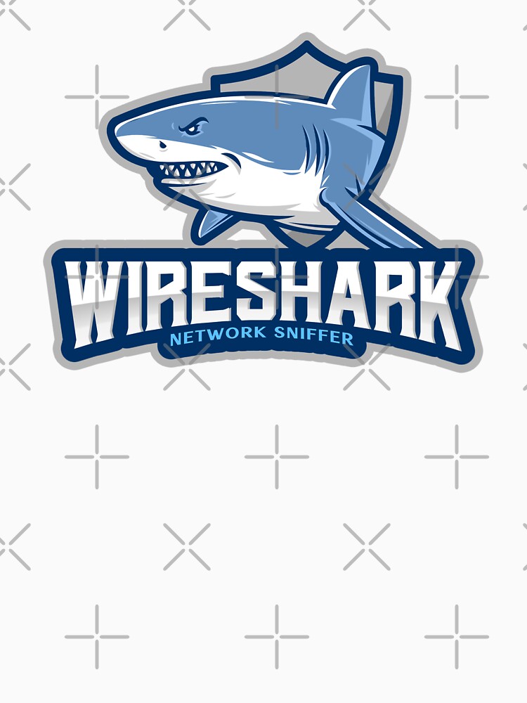 Thumbnail 3 von 3, Baseballshirt mit 3/4-Arm, Wireshark-Netzwerk-Sniffer designt und verkauft von clubtee.