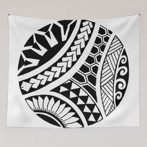 Item preview, polynesian tribal/ protection, courage and long life designed and sold by attracdionz.