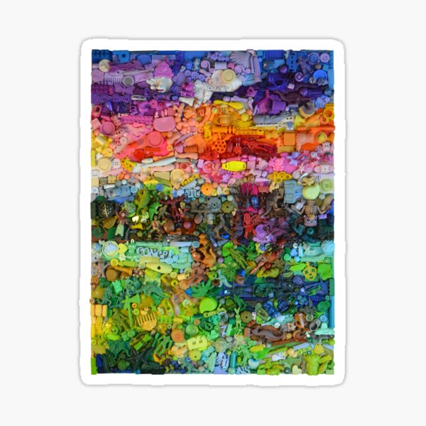 Abstract Sunrise Sticker