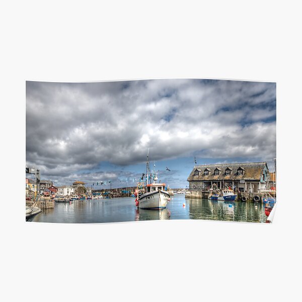 Mevagissey Harbour - 12/07/19 Poster