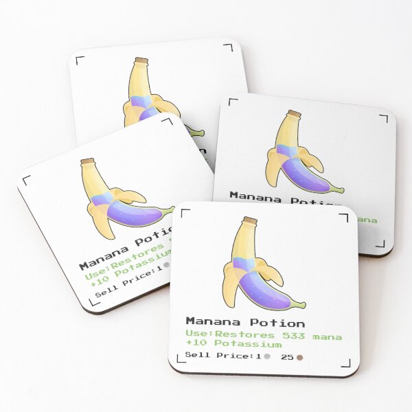 Item preview, Manana Banana Mana Potion 3 designed and sold by animinimal.