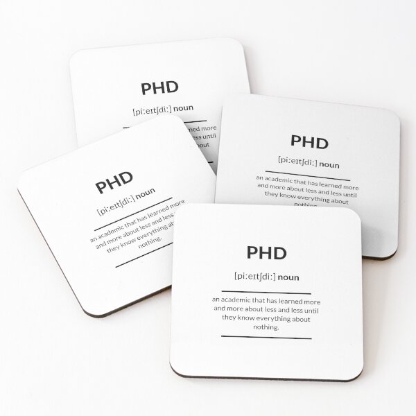Item preview, PhD Definition | Dictionary Collection designed and sold by Designschmiede.