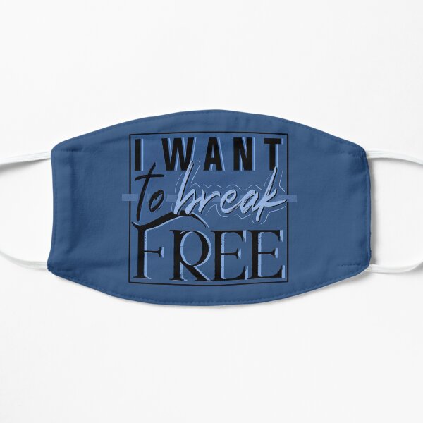 Break Free Print Masque sans plis