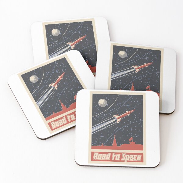 Item preview, Vintage space poster Road to Space designed and sold by Simon Dast.