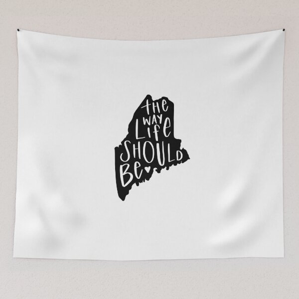Item preview, Maine - The Way Life Should Be designed and sold by EmilyLynnRose.
