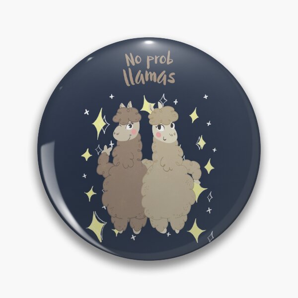 Item preview, No Probllamas cute Llamas designed and sold by CLPDesignLab.