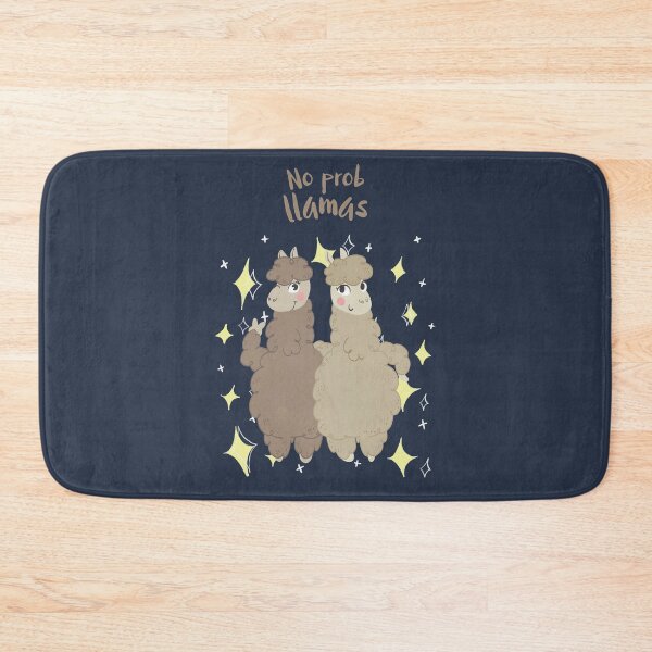 Item preview, No Probllamas cute Llamas designed and sold by CLPDesignLab.