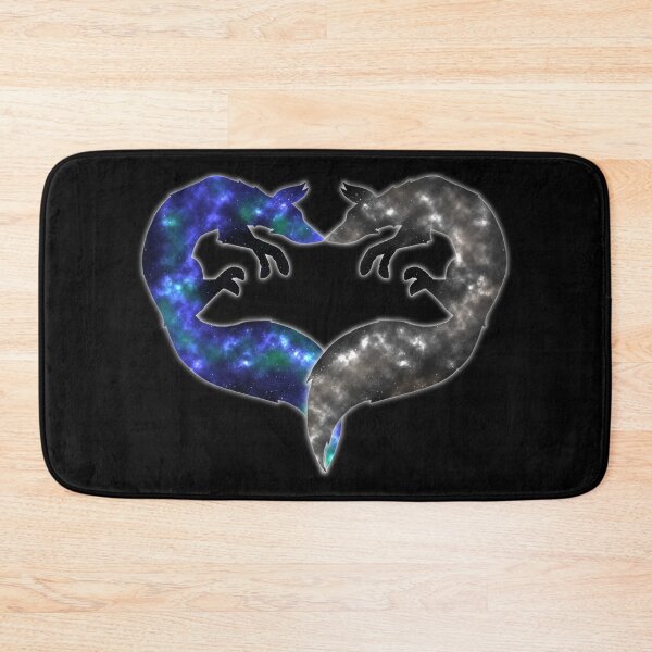 Item preview, Forever & Always Foxes - Galaxy - Blue & Gray designed and sold by Katrina Montgomery.