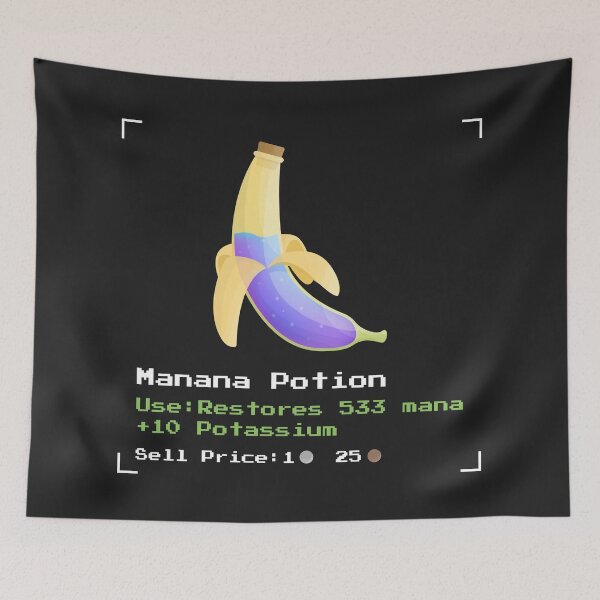 Item preview, Manana Banana Mana Potion 4 designed and sold by animinimal.
