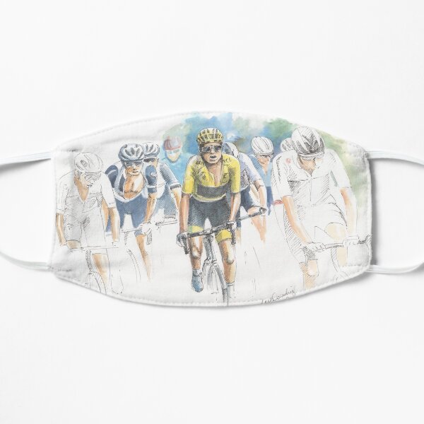 Tour de France - maillot jaune Masque sans plis