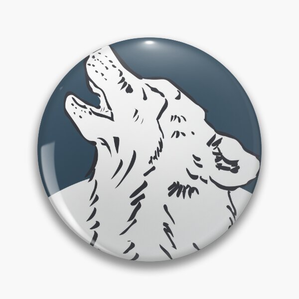 Item preview, Pra Loup Howling Wolf designed and sold by Louise Harding.