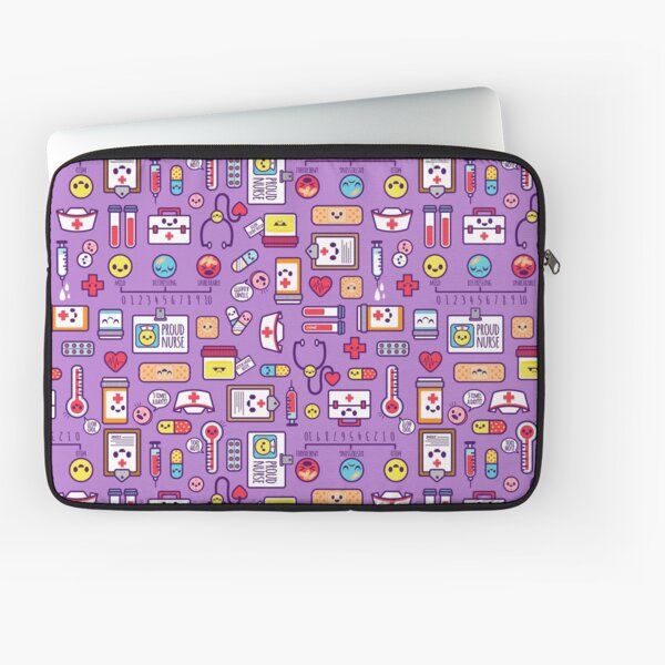 Item preview, "Proud to Be a Nurse" Pattern / Purple designed and sold by jsongdesign.