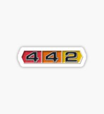 Oldsmobile 442 badge emblem Sticker