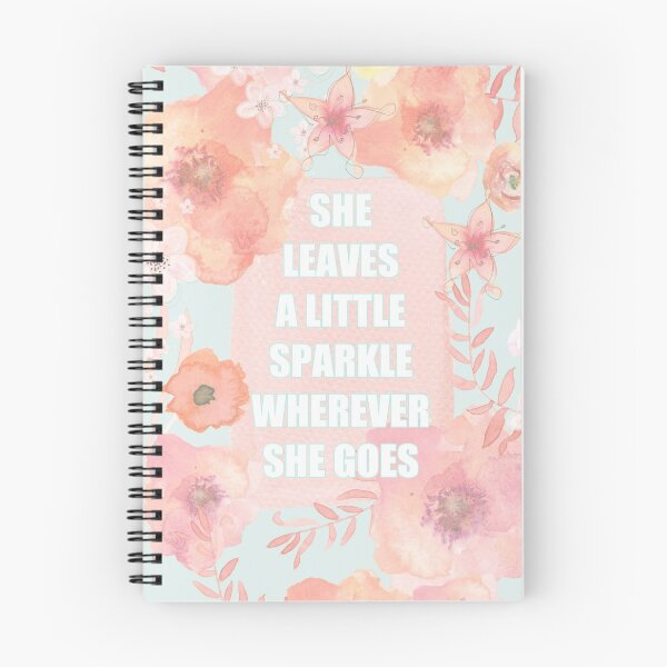 Item preview, SHE LEAVES A LITTLE SPARKLE WHEREVER SHE GOES designed and sold by SunlightStudios.