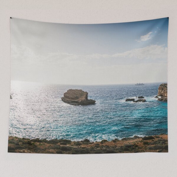 Item preview, Malta Panorama – Comino Beach designed and sold by lesslinear.