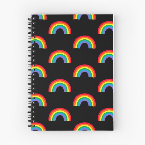 Item preview, Rainbow on Black Background  designed and sold by OneThreeSix.