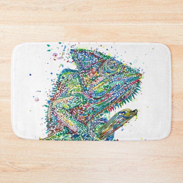 Item preview, CHAMELEON - watercolor painting designed and sold by lautir.