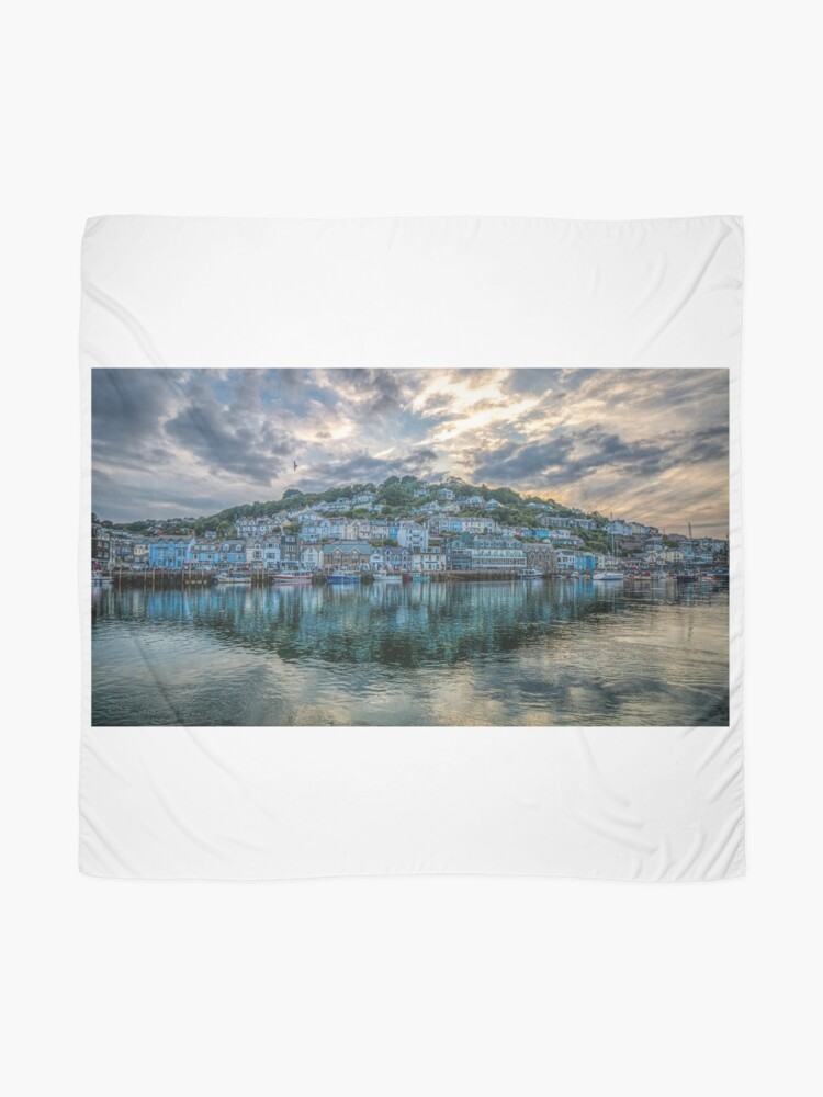 Alternate view of Reflections of West Looe - 15/07/19 Scarf
