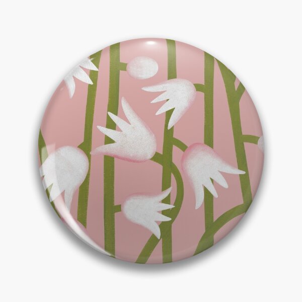 Item preview, Climbing Lilies in Pink designed and sold by ToiledeLina.