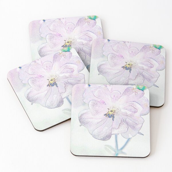Item preview, Pink Pencil Columbine Flower designed and sold by VikingVisual.