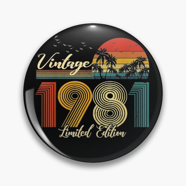 Item preview, Vintage 1981 39th Birthday Awesome Since 1981 Vintage Retro designed and sold by addisong338.