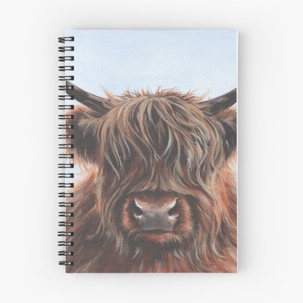Item preview, Highland Cow - hairy beast! designed and sold by lizblackdowding.