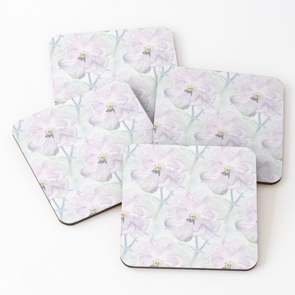 Item preview, Pink Pencil Columbine Flower Seamless designed and sold by VikingVisual.