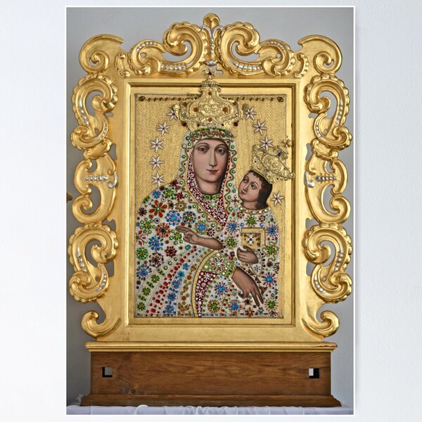 Item preview, A Leżajsk God`s Mother . Matka Boża Leżajska Pani Pocieszenia . Poland. by  Brown Sugar. Featured by Valerie Anne Kelly  " 5 star Excellence " .  Merry Christmas and Happy New Year 2013. designed and sold by © Andrzej Goszcz,M.D. Ph.D.