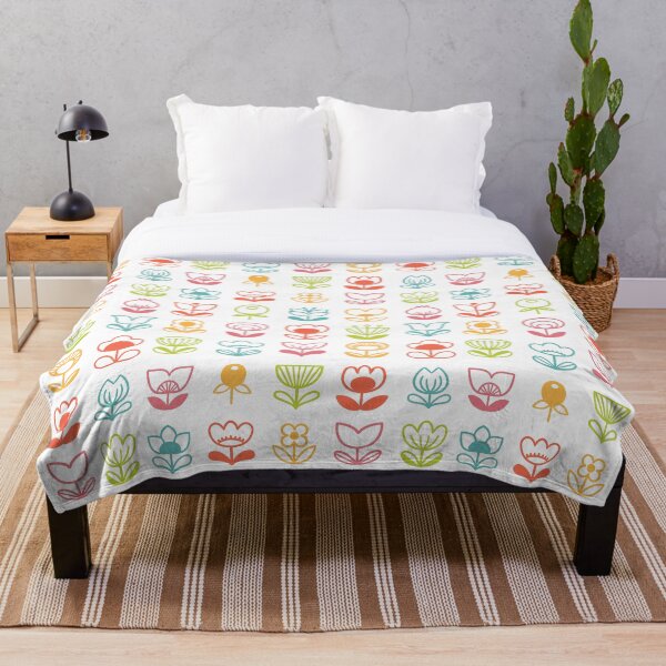 Item preview, Modern flowers - rainbow designed and sold by movezerb.