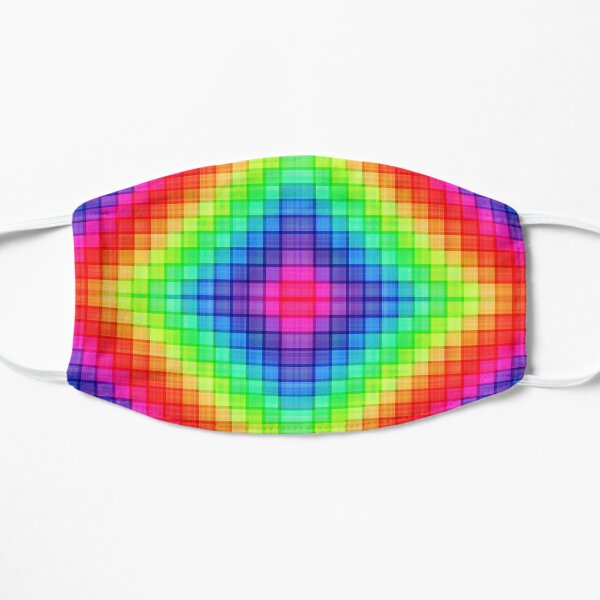 Pixellated Psychedelics Mask